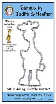 DIE S-62 Lg. Giraffe Critter
